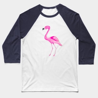 Flirty Flamingo Baseball T-Shirt